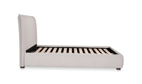 LUZON QUEEN BED LIGHT GREY - Image 5