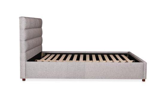 TAKIO KING BED LIGHT GREY - Image 4