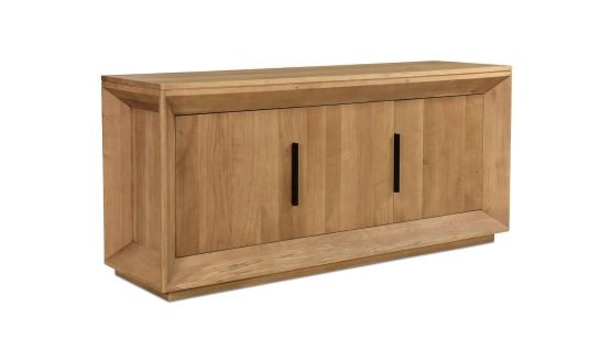 ANGLE LARGE OAK SIDEBOARD NATURAL OAK - Image 2