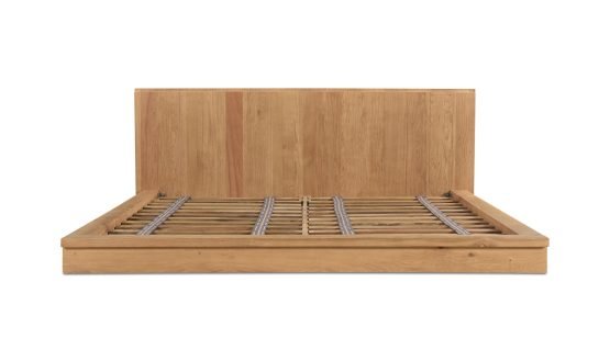 PLANK KING BED NATURAL