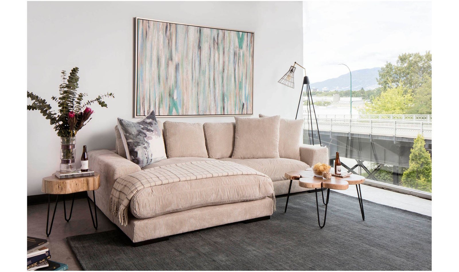 PLUNGE SECTIONAL CAPPUCCINO - Image 4