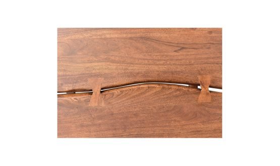 MADAGASCAR PLATFORM BED QUEEN BROWN - Image 5