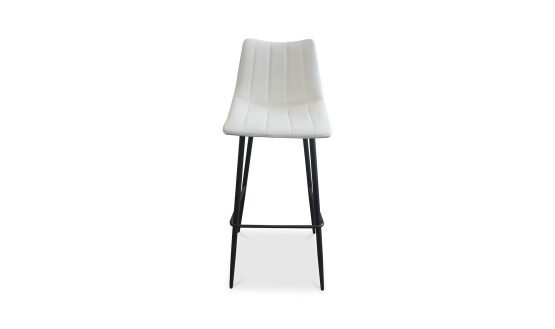 ALIBI BARSTOOL IVORY - SET OF TWO CREAM WHITE - Image 5