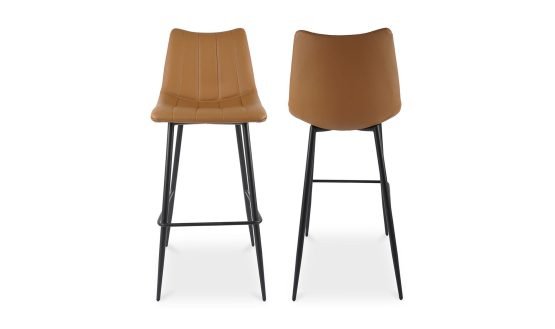 ALIBI BARSTOOL - SET OF TWO TAN