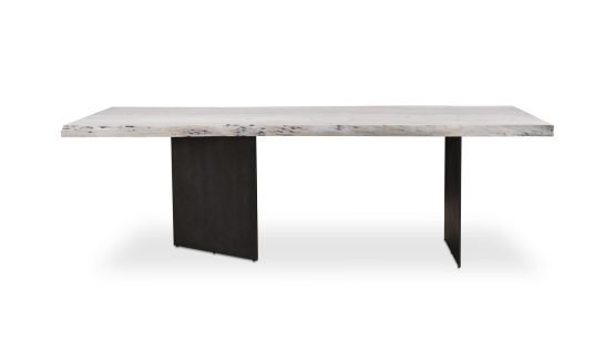 EVANS DINING TABLE WHITE - Image 5