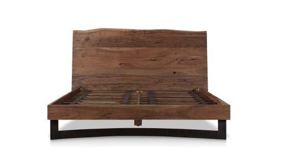 BENT QUEEN SIZE BED BROWN