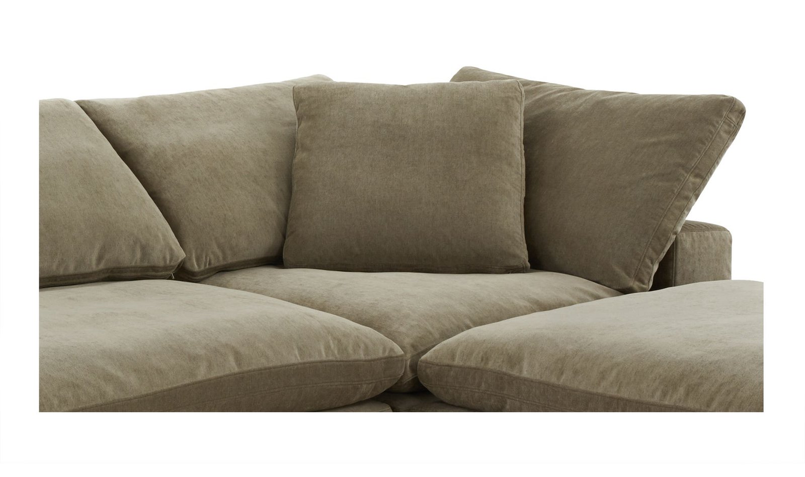 CLAY LOUNGE MODULAR SECTIONAL DESERT SAGE - Image 6