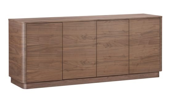 ROUND OFF SIDEBOARD BROWN WALNUT - Image 2