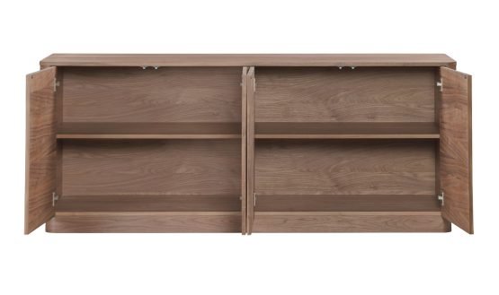 ROUND OFF SIDEBOARD BROWN WALNUT - Image 5