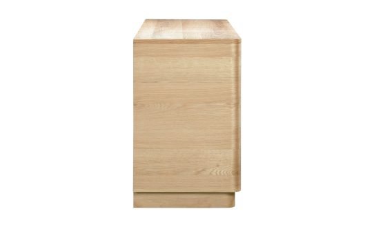 ROUND OFF SIDEBOARD NATURAL OAK - Image 3
