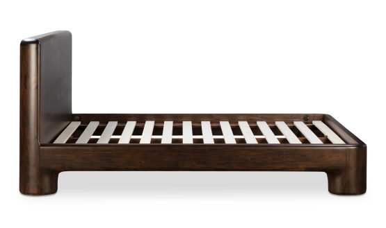 ROWAN BED QUEEN DARK BROWN - Image 4