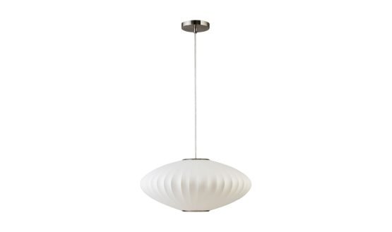LYS PENDANT LIGHT SILVER ANTIQUE BRASS