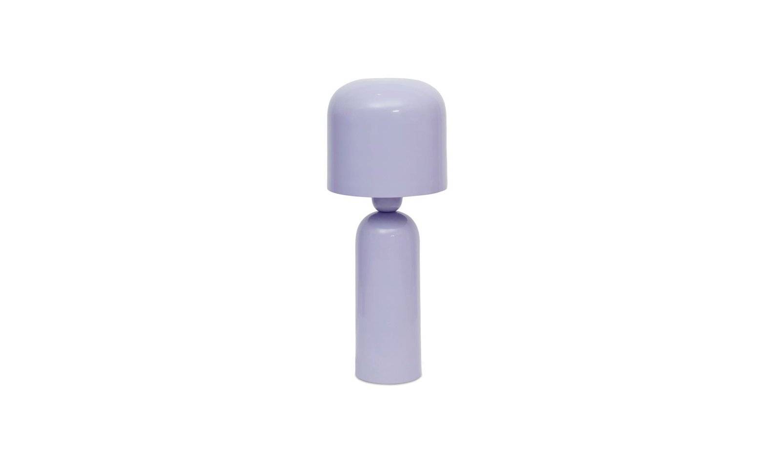 ECHO GLOSS TABLE LAMP SOFT PURPLE