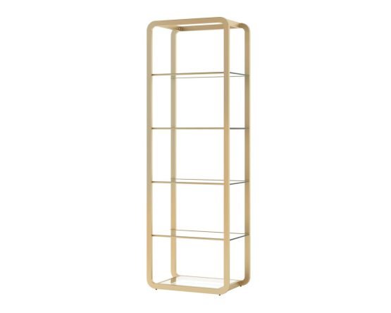 Ambretta Bookcase - Small Gold - Image 2