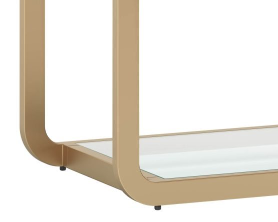 Ambretta Bookcase - Small Gold - Image 3