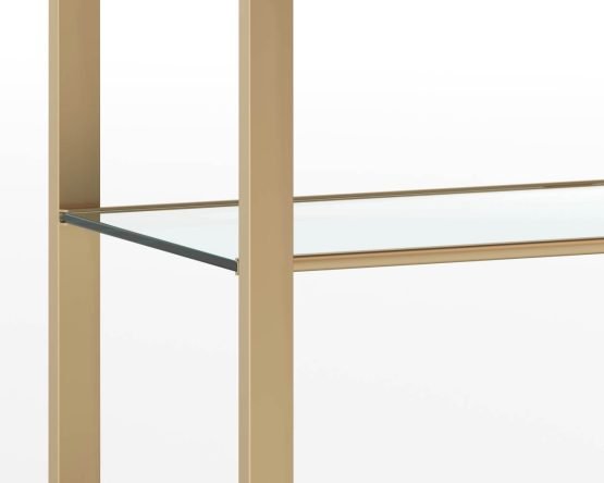 Ambretta Bookcase - Small Gold - Image 4