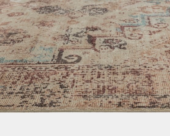 Zagora Loom-knotted Rug Rust 6' X 9' - Image 4