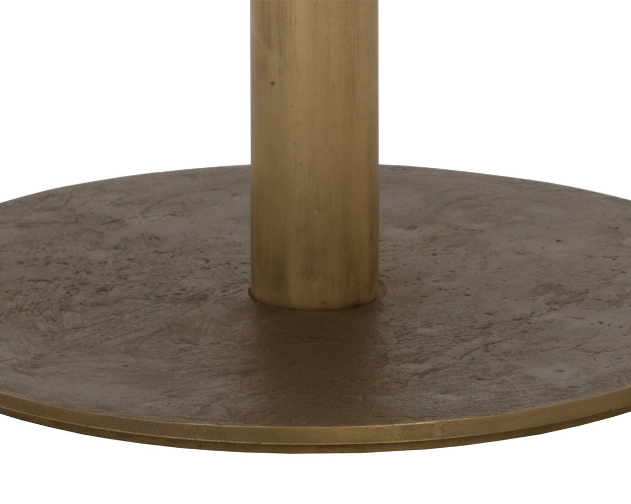 Corina Bistro Table - 36" Antique Brass - Image 7