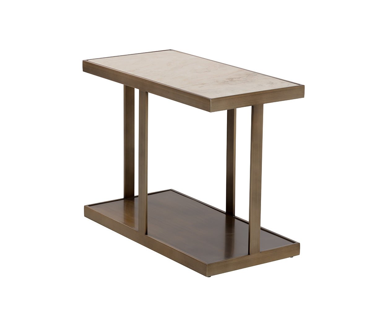 Kamali Side Table Antique Gold - Image 3