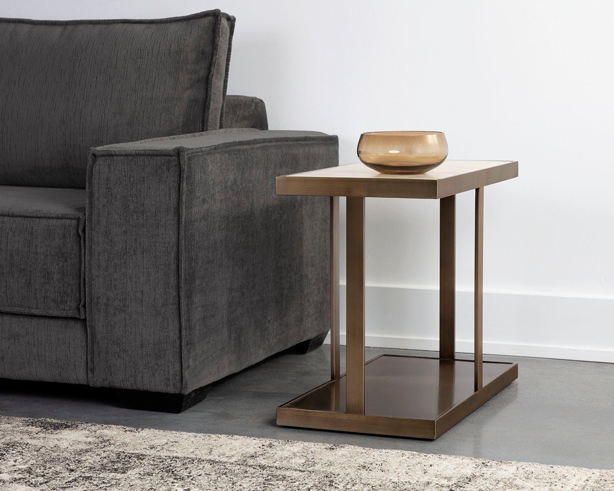 Kamali Side Table Antique Gold - Image 5