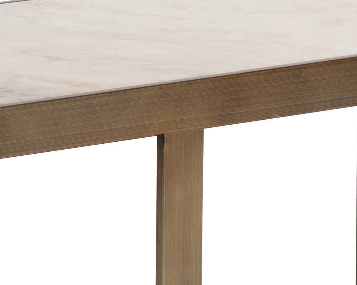 Kamali Side Table Antique Gold - Image 6