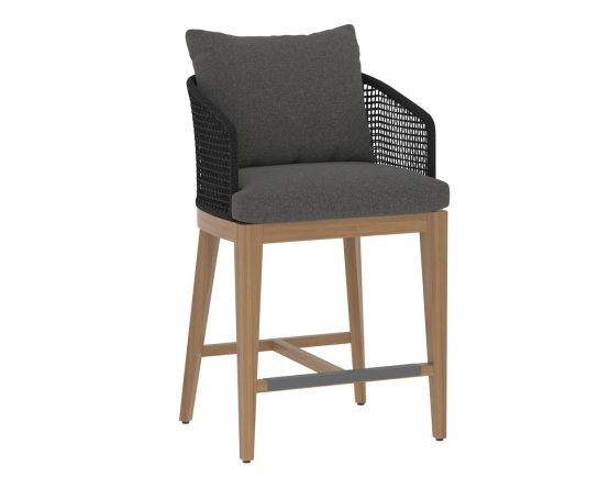 Capri Counter Stool - Natural Gracebay Grey