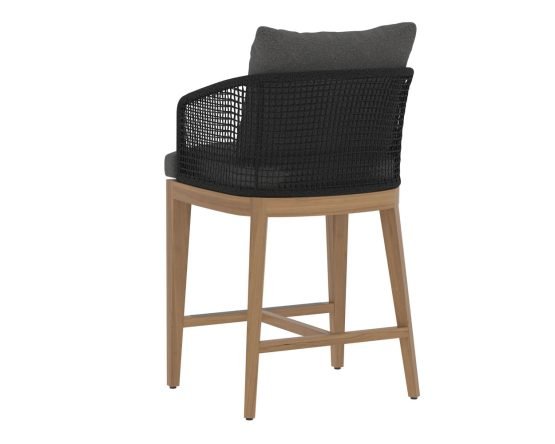 Capri Counter Stool - Natural Gracebay Grey - Image 3