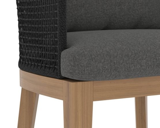 Capri Counter Stool - Natural Gracebay Grey - Image 4