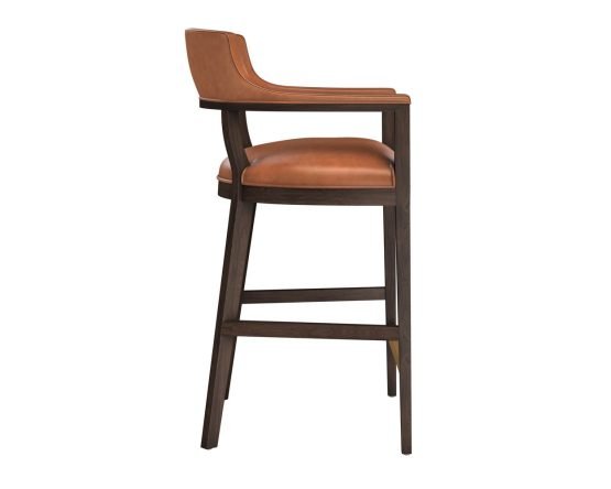 Brylea Barstool - Brown Shalimar Tobacco - Image 2
