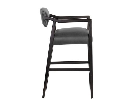 Keagan Barstool Brentwood Charcoal - Image 2