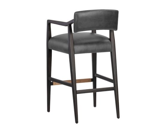 Keagan Barstool Brentwood Charcoal - Image 3