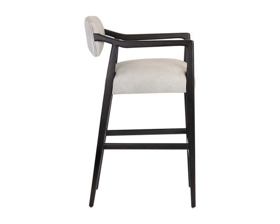 Keagan Barstool Saloon Light Grey - Image 2