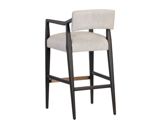 Keagan Barstool Saloon Light Grey - Image 3