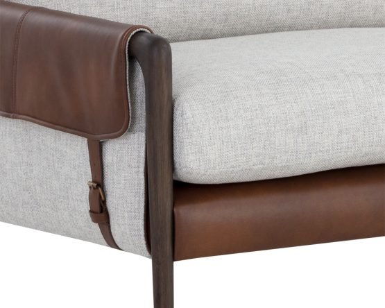 Mauti Sofa Vault Fog / Bravo Cognac - Image 5