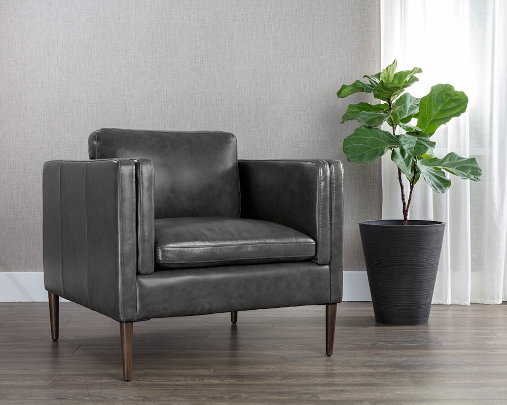 Richmond Armchair Brentwood Charcoal - Image 5