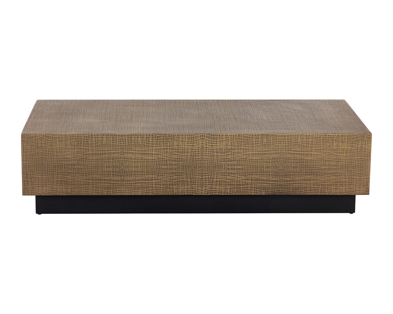 Albans Coffee Table Antique Brass - Image 3