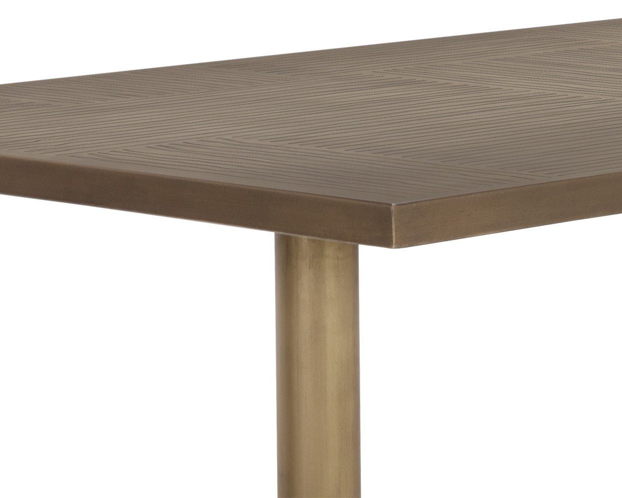 Corina Bar Table Antique Brass - Image 6