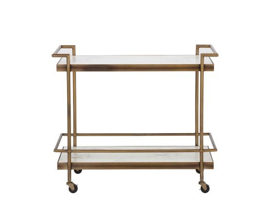 Contardi Bar Cart White - Image 3