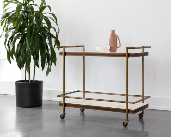 Contardi Bar Cart White - Image 5