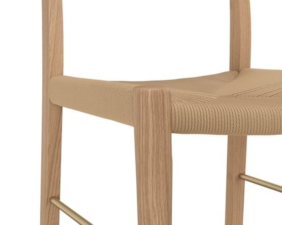 Bondi Counter Stool - Light Oak Natural - Image 4