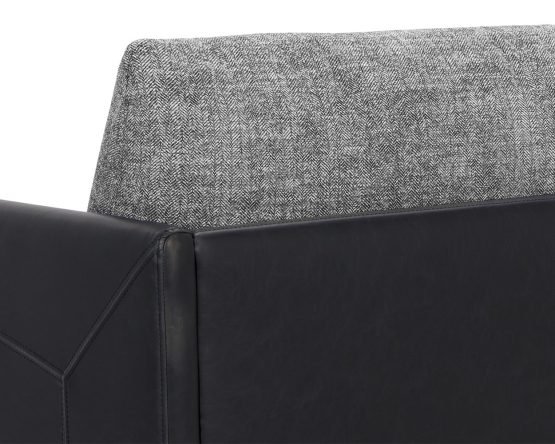 Ashi Sofa Nash Zebra / Coal Black - Image 7