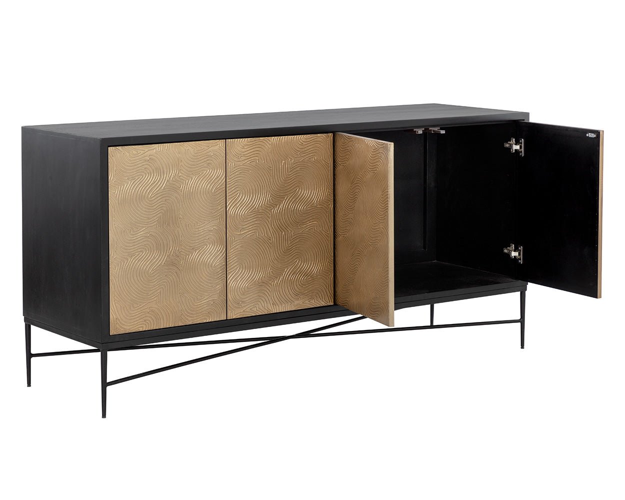 Algarve Sideboard Champagne Gold - Image 4