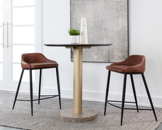 Astra Counter Stool Cinnamon Brown - Image 5