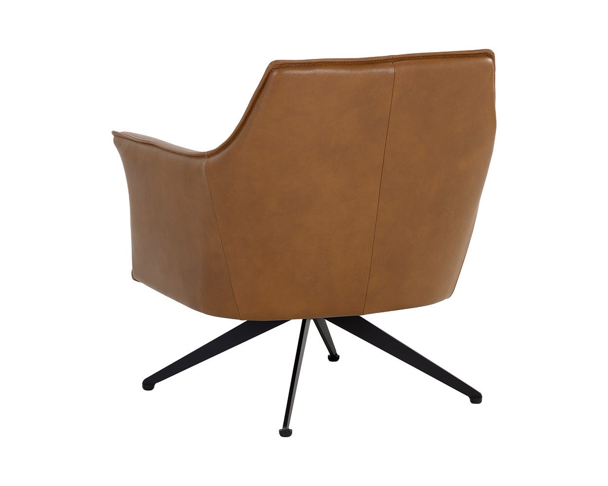 Crosby Swivel Lounge Chair Missouri Cognac - Image 4