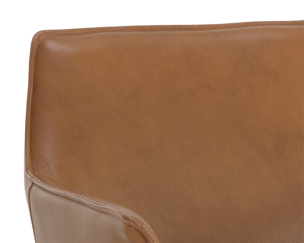 Crosby Swivel Lounge Chair Missouri Cognac - Image 7