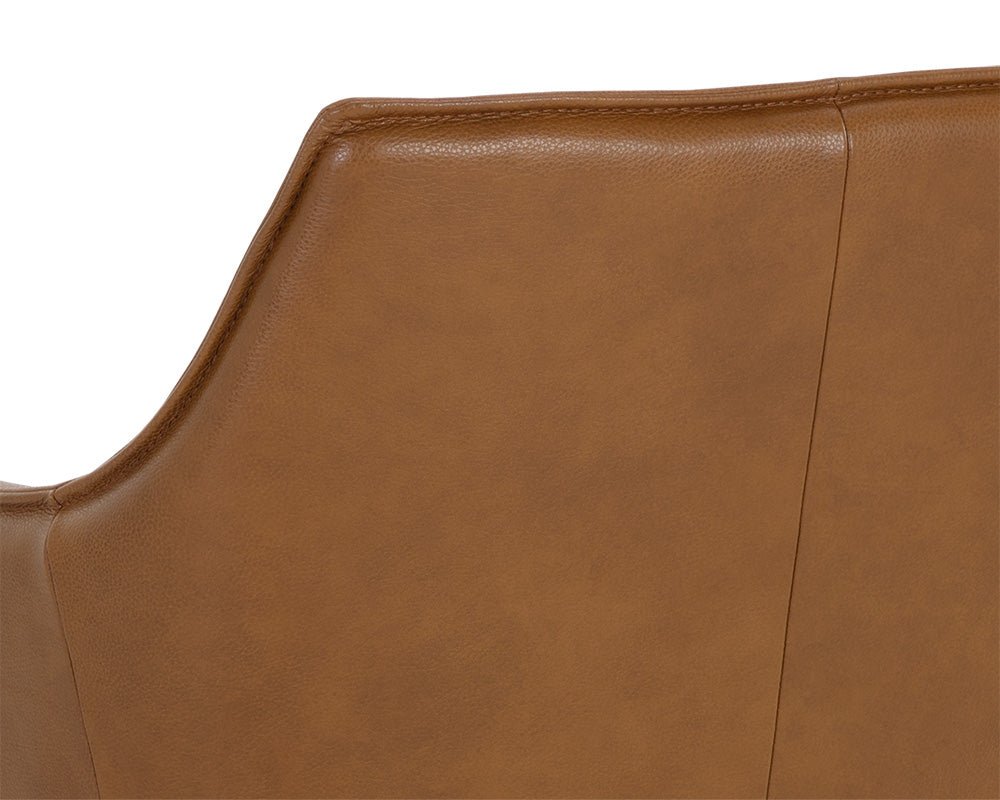 Crosby Swivel Lounge Chair Missouri Cognac - Image 8