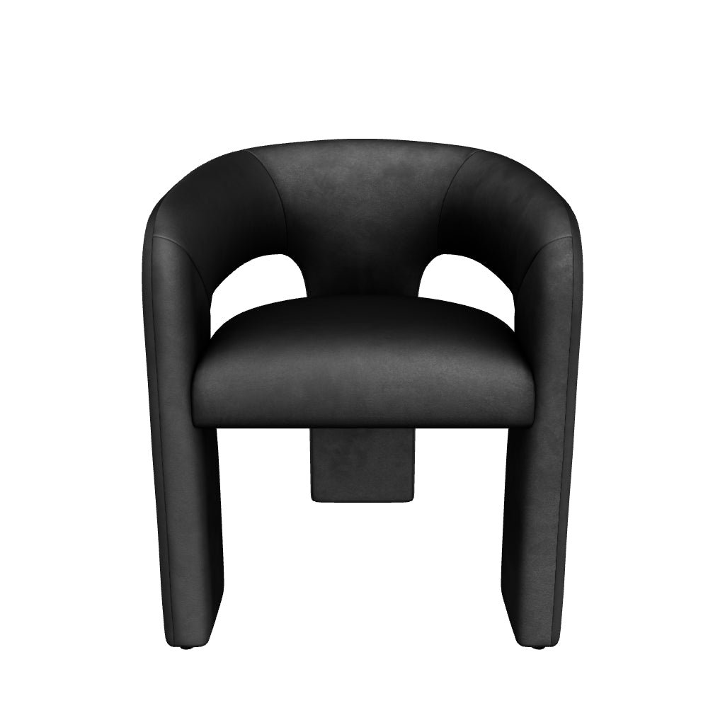 Isidore Dining Armchair Abbington Black - Image 9