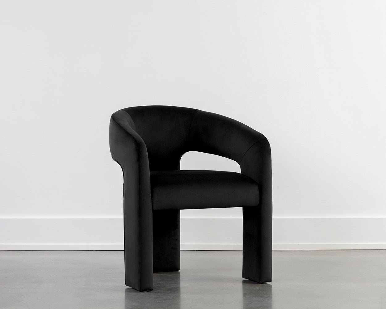 Isidore Dining Armchair Abbington Black - Image 5