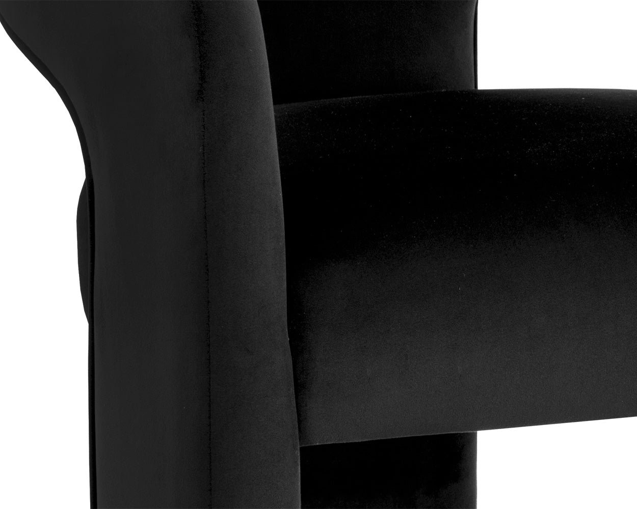 Isidore Dining Armchair Abbington Black - Image 6