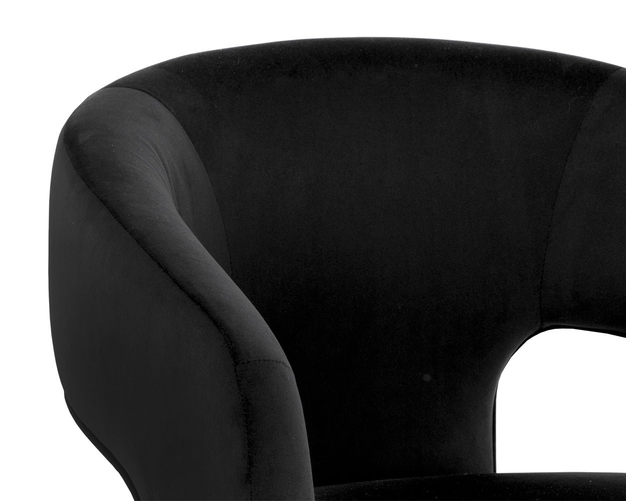 Isidore Dining Armchair Abbington Black - Image 7